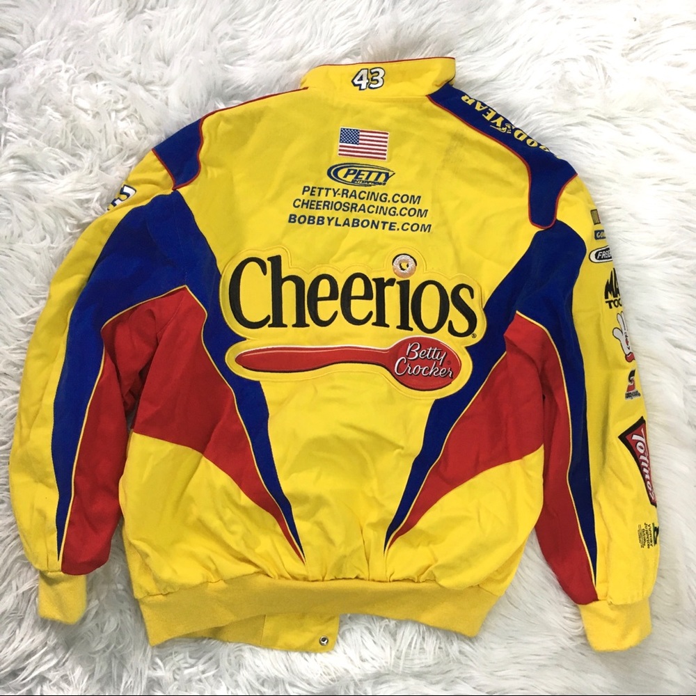 RICHARD PETTY NASCAR RACING BOMBER JACKET VINTAGE - Picture 2 of 8